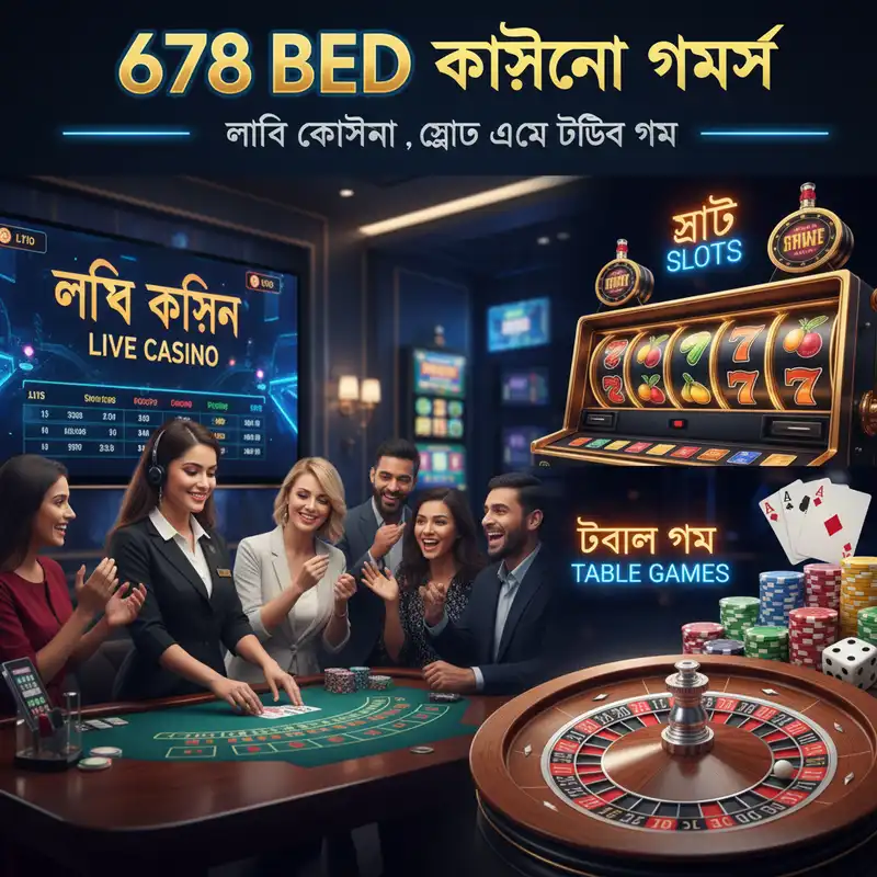 678 bed ক্যাসিনো গেমস ব্যানার